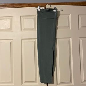 Never worn shimmery tube dress with matching cardigan